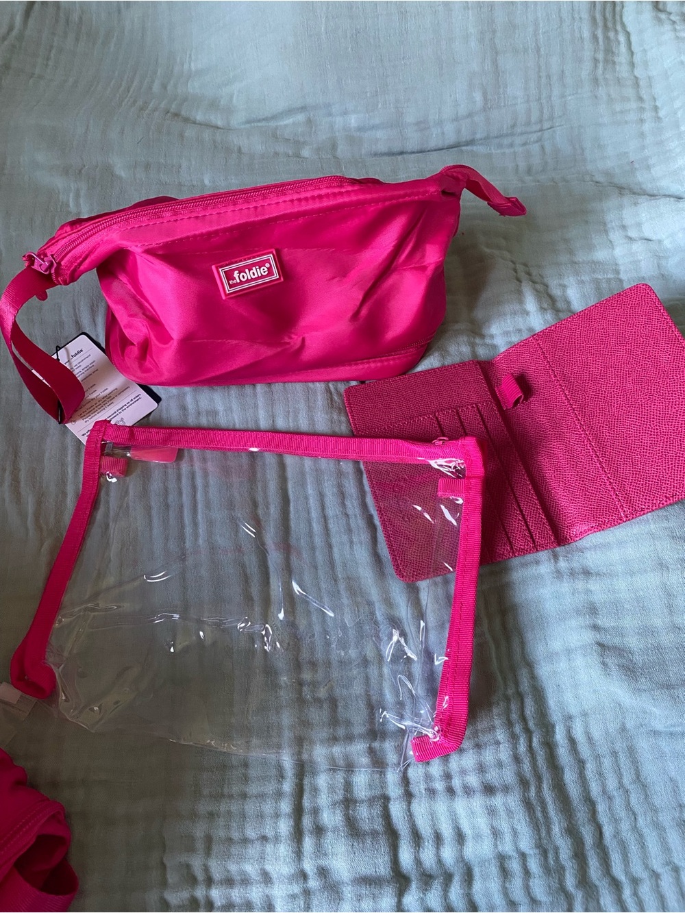 foldie Travel Bundle - Pink Travel Bag - Picture 5 of 5